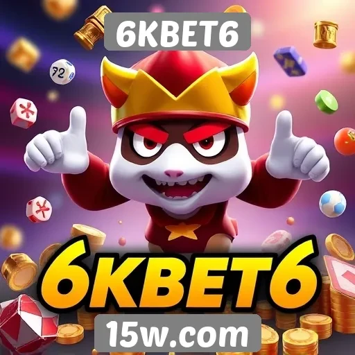 Variedade de jogos disponíveis no 6KBET6